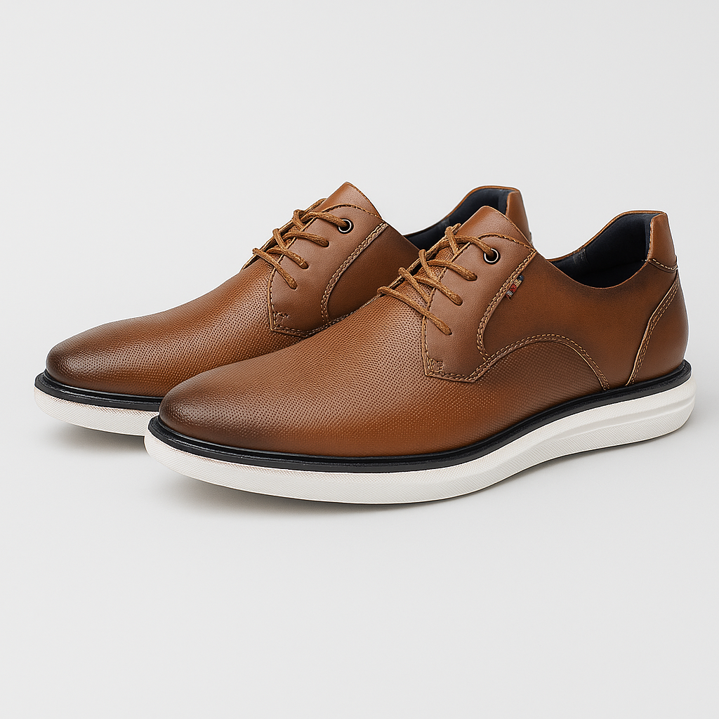 New Men’s Comfortable Luxury Casual Lace-Up Business Dress Shoes
