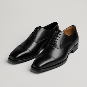 Men’s Genuine Leather Derby Shoes – Timeless Elegance