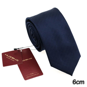 Dark Blue Jacquard Tie