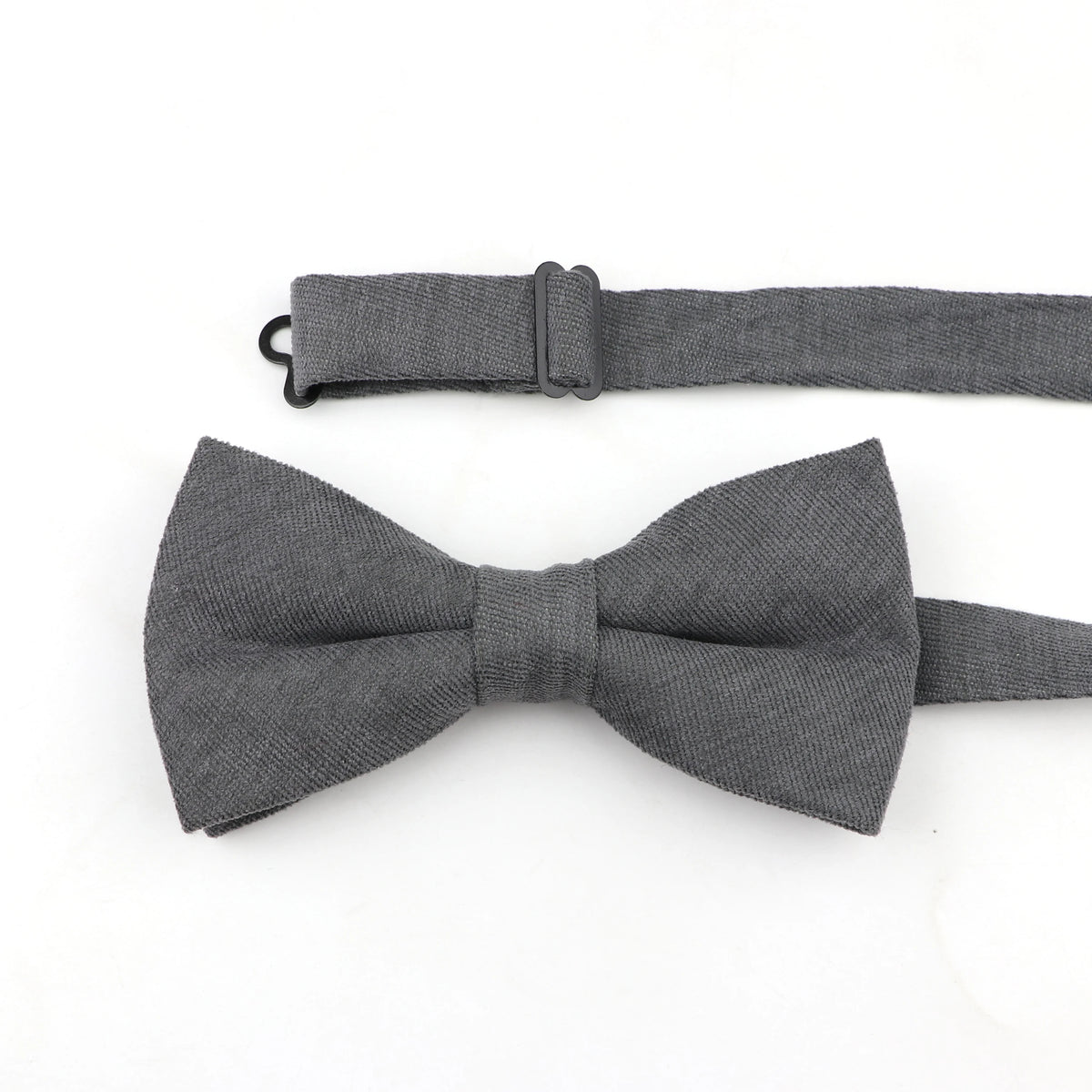 Parent-Child Suede Bow Tie Set