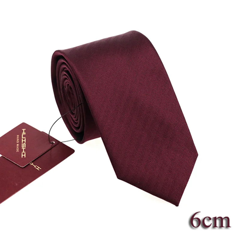 Dark Blue Jacquard Tie
