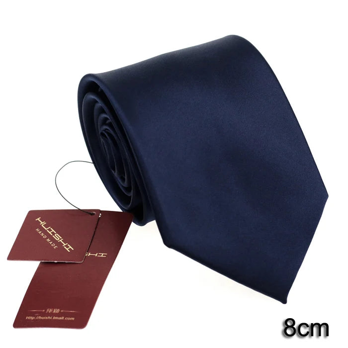 Dark Blue Jacquard Tie