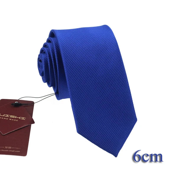 Dark Blue Jacquard Tie