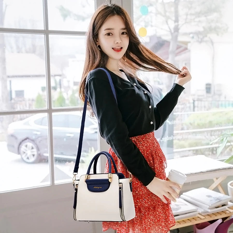 Chic Allure Colorblock Messenger