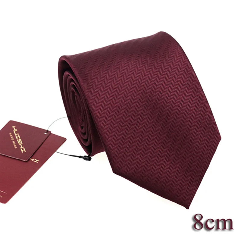 Dark Blue Jacquard Tie