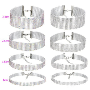 Glamour Gleam Crystal Choker
