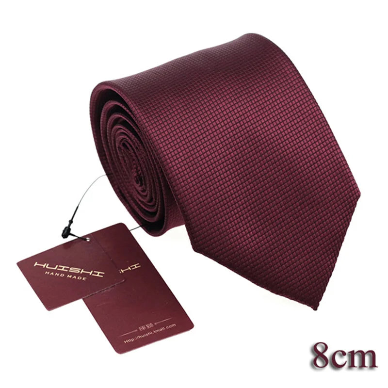 Dark Blue Jacquard Tie