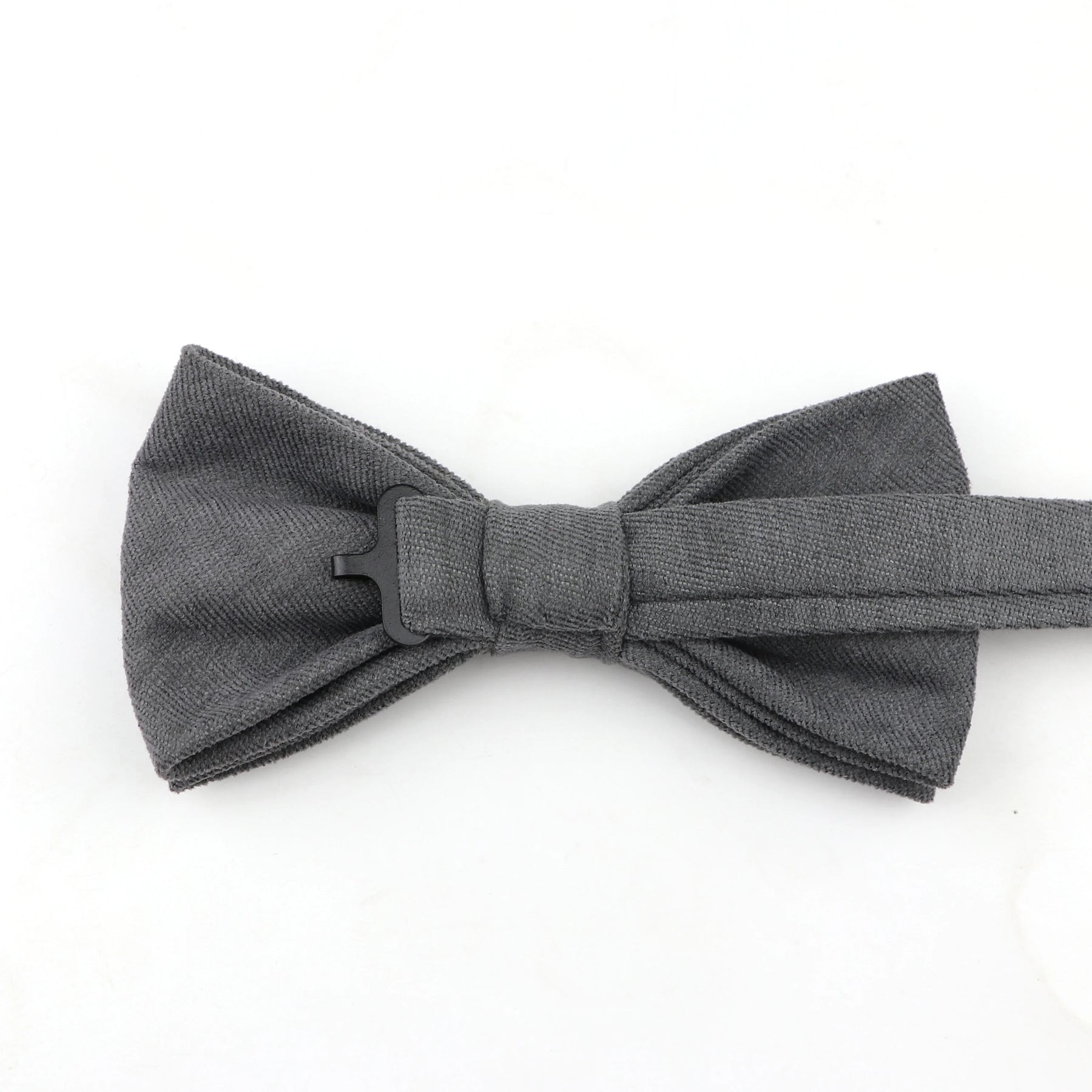 Parent-Child Suede Bow Tie Set
