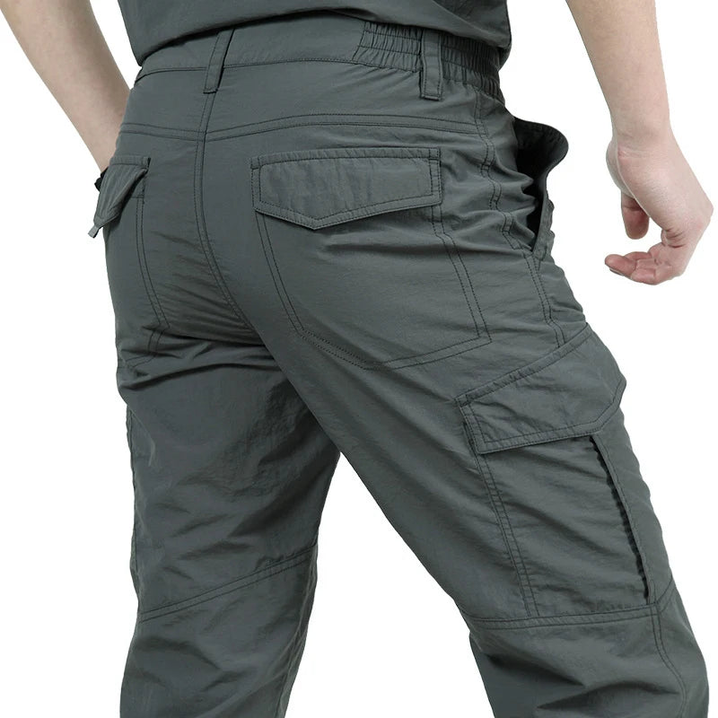 Men’s Summer Tactical Cargo Trousers