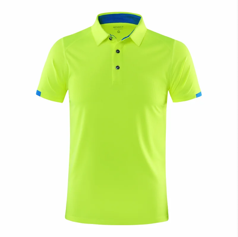 Men’s Casual Sports Quick-Dry Short-Sleeve Polo Shirt
