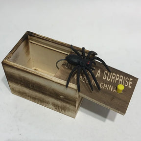(🎁2023-Christmas Hot Sale🎁)Super Funny Crazy Prank Gift Box Spider 🎁Special gifts for friends/family!