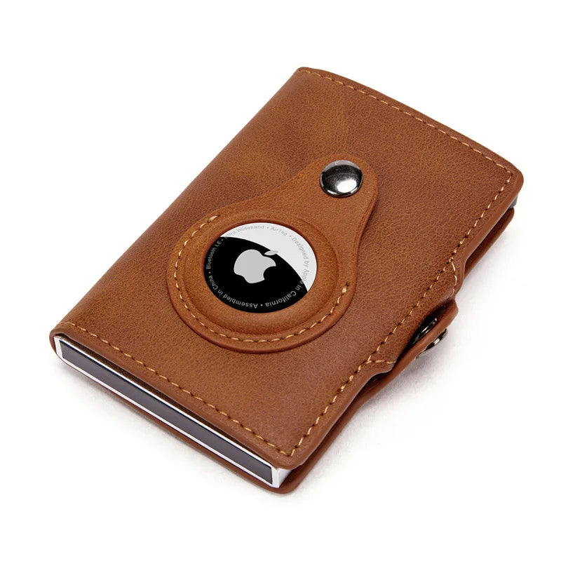 AIRTAG LEATHER WALLET – RECEIVE WATCH &amp; BRACELET