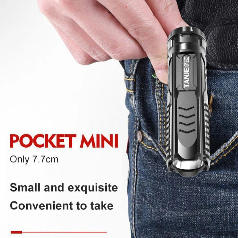Multifunctional Rechargeable Flashlight