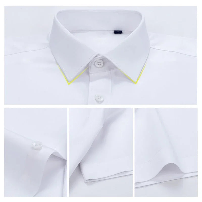 Premium Men’s Ultra-Stretch Long-Sleeve Shirt