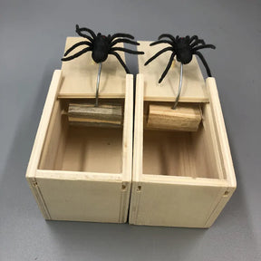 (🎁2023-Christmas Hot Sale🎁)Super Funny Crazy Prank Gift Box Spider 🎁Special gifts for friends/family!