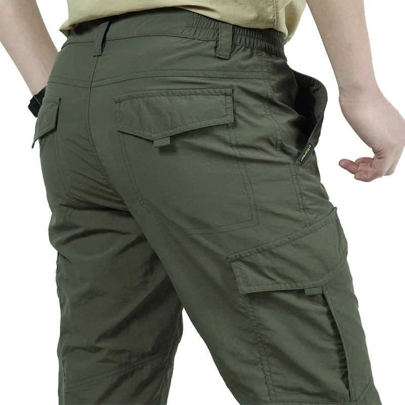 Men’s Summer Tactical Cargo Trousers
