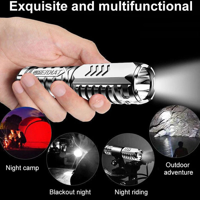 Multifunctional Rechargeable Flashlight