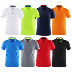 Men’s Casual Sports Quick-Dry Short-Sleeve Polo Shirt