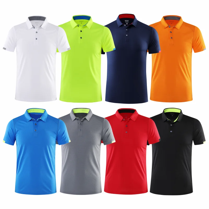 Men’s Casual Sports Quick-Dry Short-Sleeve Polo Shirt