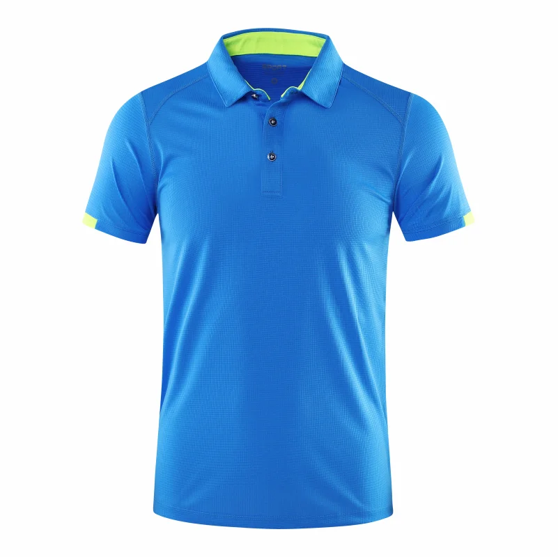 Men’s Casual Sports Quick-Dry Short-Sleeve Polo Shirt