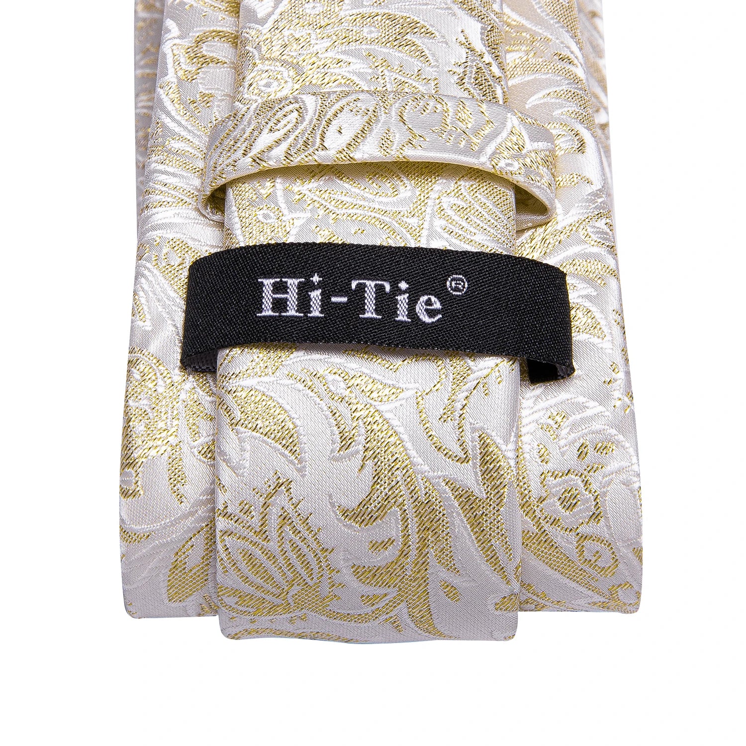 Elegant Champagne Gold Tie Set