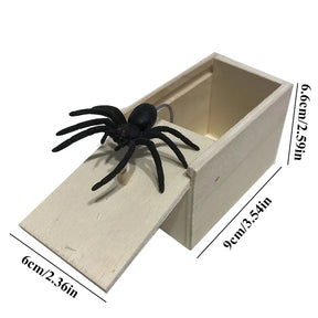 (🎁2023-Christmas Hot Sale🎁)Super Funny Crazy Prank Gift Box Spider 🎁Special gifts for friends/family!