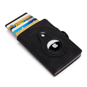 AIRTAG LEATHER WALLET – RECEIVE WATCH &amp; BRACELET