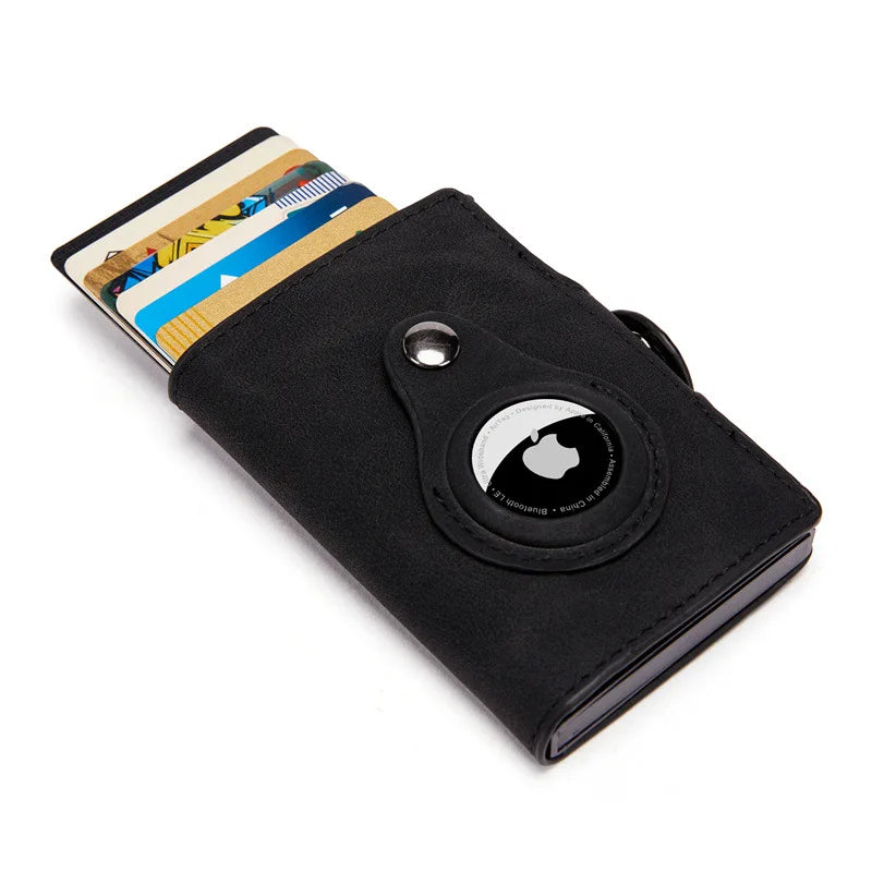 AIRTAG LEATHER WALLET – RECEIVE WATCH &amp; BRACELET