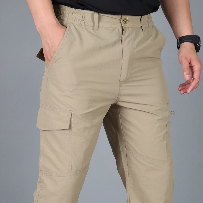 Men’s Summer Tactical Cargo Trousers