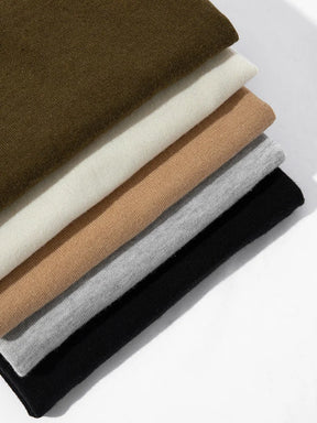 Men’s Summer 100% Merino Wool Short-Sleeve Polo Sweater