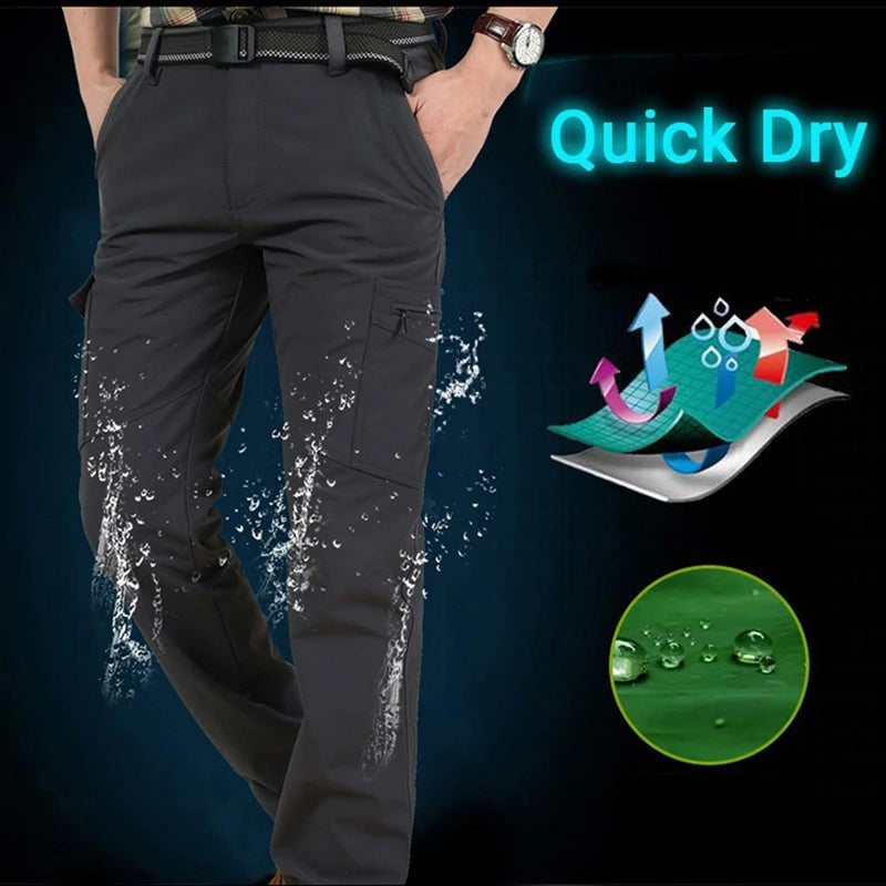 Men’s Summer Tactical Cargo Trousers