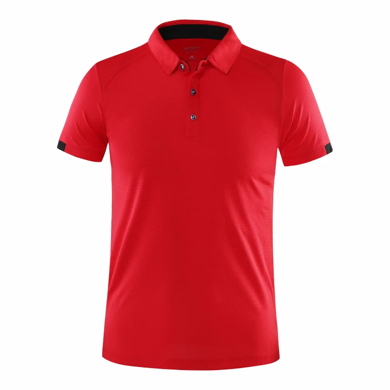 Men’s Casual Sports Quick-Dry Short-Sleeve Polo Shirt