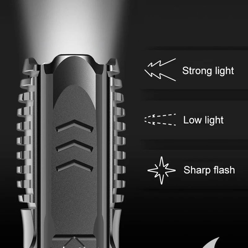 Multifunctional Rechargeable Flashlight