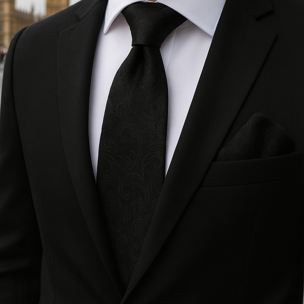 Luxury 3-Tie and Pocket Square Gift Box Set